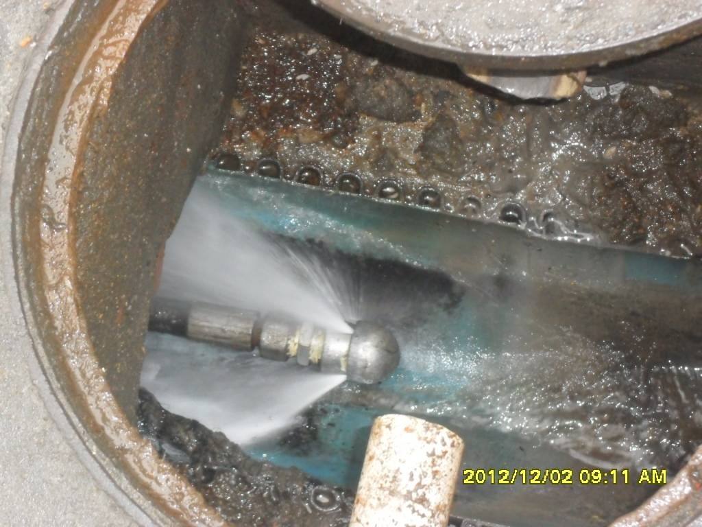 龙滚镇污水管道高压清洗